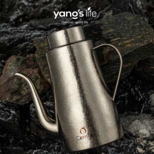 yange life康钛源家用厨房油壶纯钛不挂油大容量纯钛高端油醋壶罐