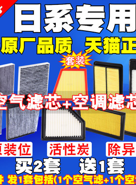 骐达颐达LIVINA阳光新Sylphy经典逍客奇骏蓝鸟空气滤芯空调滤清器