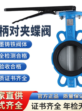 三消对夹蝶阀厂家直销