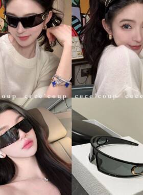 26FW发箍墨镜显脸小太阳镜女