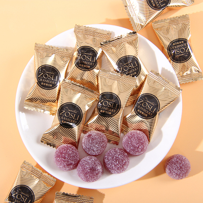 英国ZOSLI佐斯里蔓越莓软Q糖结婚喜糖婚礼糖果软糖散装批发伴手礼