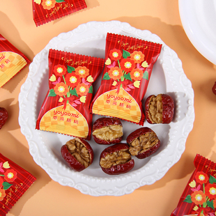 新西兰yoyoomi有有米枣夹核桃红枣喜枣子早生贵子结婚喜糖果订婚