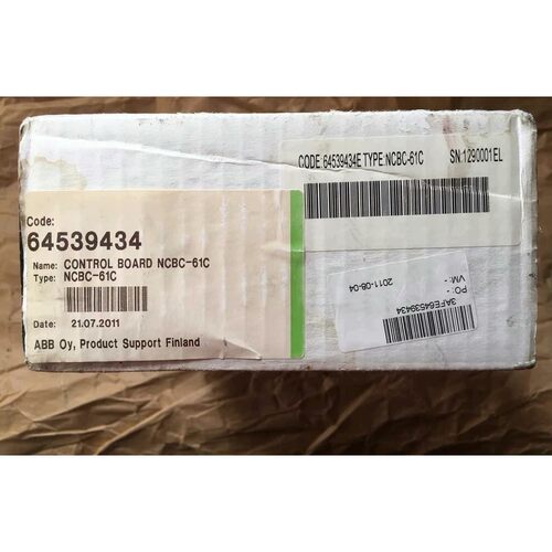 NCBC-61C abb  64539434  ACS800系列控制板全新拍前请询价
