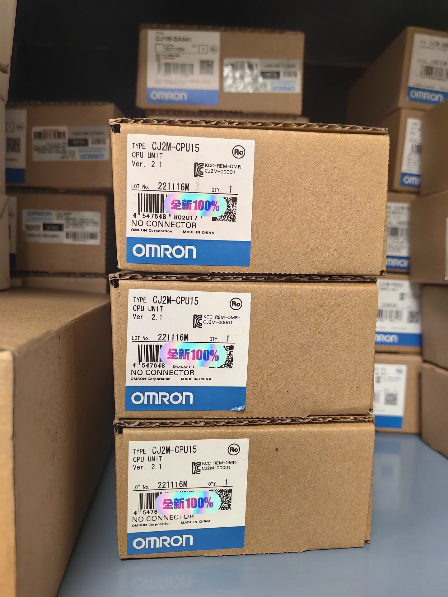 全新plc 模块 控制器 欧姆龙cj2m-cpu15全新原装拍前请询价