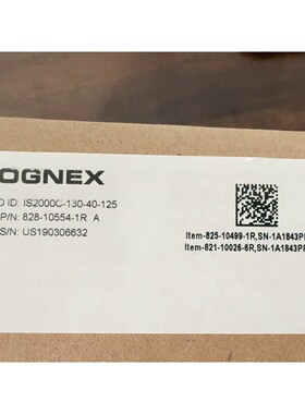 康耐视智能相机IS2000C-130-40-125全新原装拍前请询价