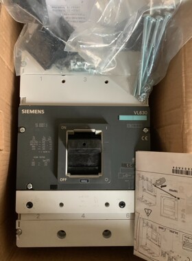 西门子全新库存 断路器VL630N 3VL5763-1AA3全新原装拍前请询价