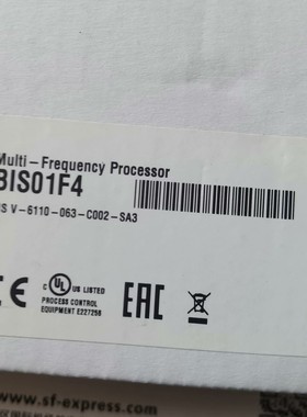 BALLUFF巴鲁夫处理器BIS01F4  BIS V-6110-063-C002-SA3全新原装