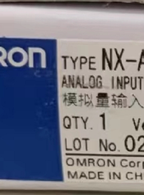 欧姆龙NX-AD3204 AD2203/2208/3203/3603/4203/4204模拟量输入单