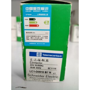 施耐德接触器LC1-D0910B7N LC1D11500F7C LC1DT80AM7 LC1D410M7C