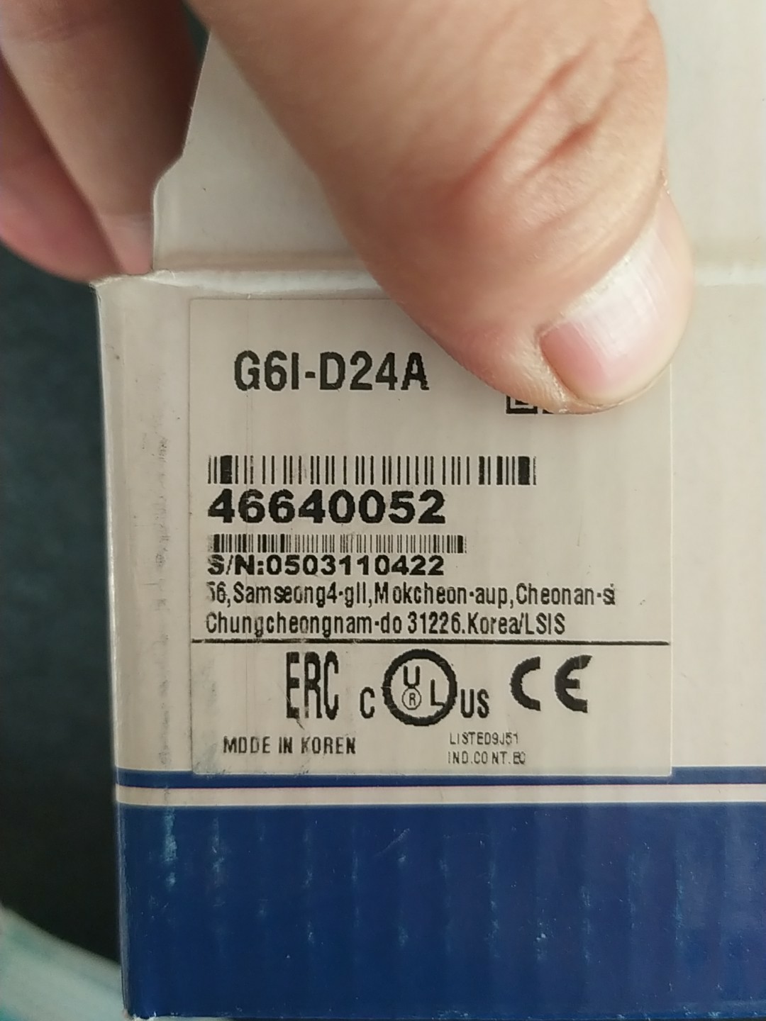 G6I-D24A韩国LS模块全新原装拍前请询价