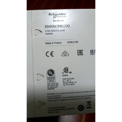 施耐德模块BMXNOM0200 140CPS11100 TSXPSY2600 TSXP5710请询价