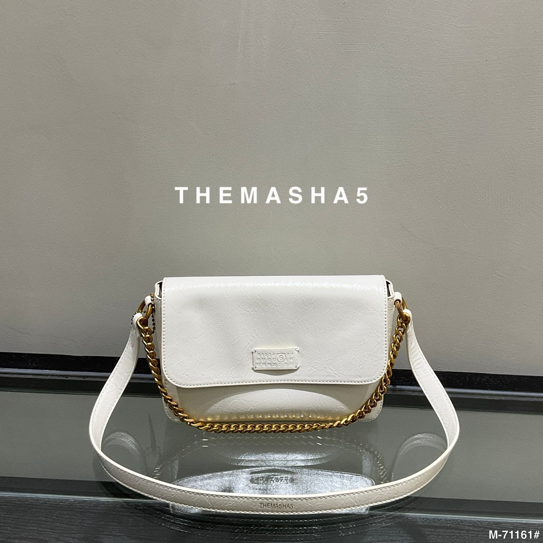 MSHA THE MASHA 5 2025新款女包高级感小众设计链条包时尚百搭