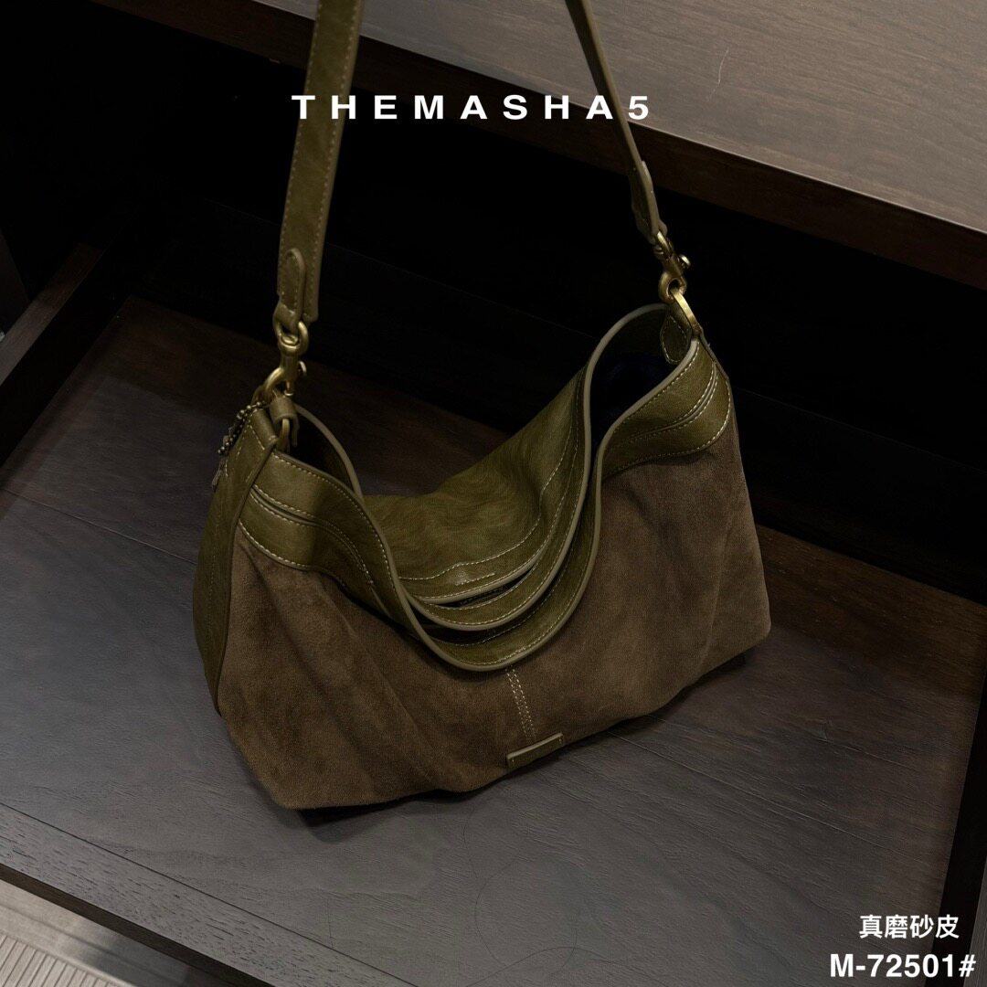 MSHA THE MASHA 5 2026新款女包高级感小众设计手提公文包大包
