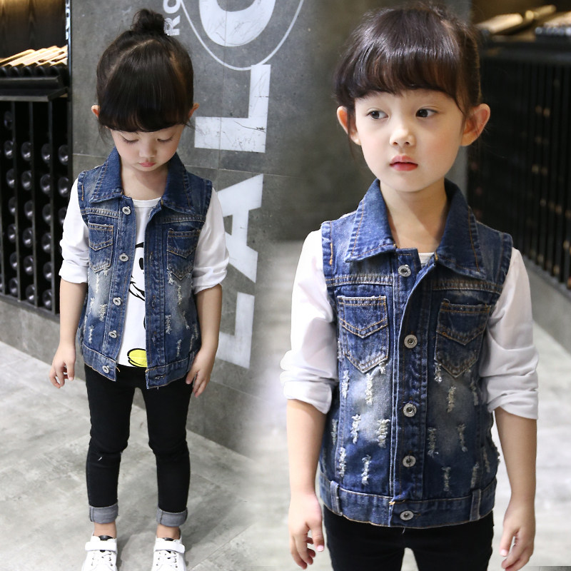 Gilet fille en toile - Ref 2070887 Image 4