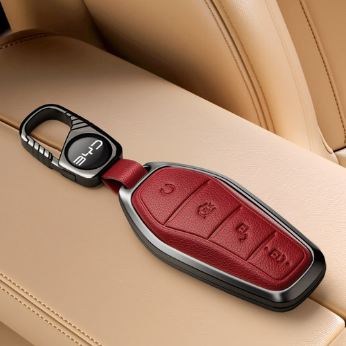 适用比亚迪汉dmi钥匙套宋pro