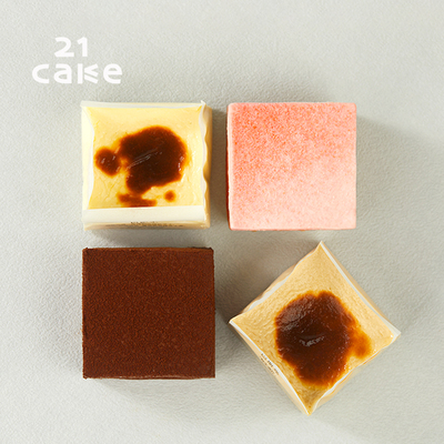 21cake小蛋糕冠军组合同城送北京上海动物奶油零食盒子罐子小蛋糕
