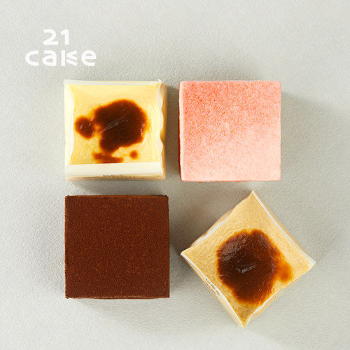 21cake小蛋糕冠军组合同城送北京上海动物奶油零食盒子罐子小蛋糕