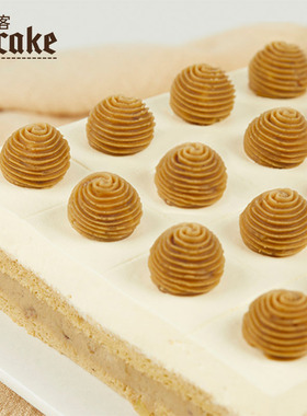 21cake栗蓉暗香生日蛋糕同城配送栗子奶油蛋糕下午茶21客旗舰店