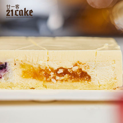 21cake冻慕斯与焗芝士乳酪鲜奶送礼儿童蛋糕约会生日蛋糕同城配送