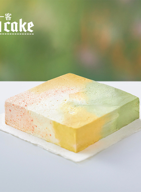 21cake茉莉花蜜瓜奶油蛋糕水果生日蛋糕同城配送动物奶油北京上海