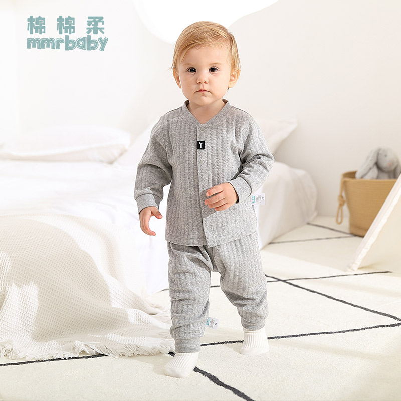 宝宝内衣套装纯棉衣服婴儿秋衣秋裤春秋长袖全棉秋冬幼儿睡衣秋装