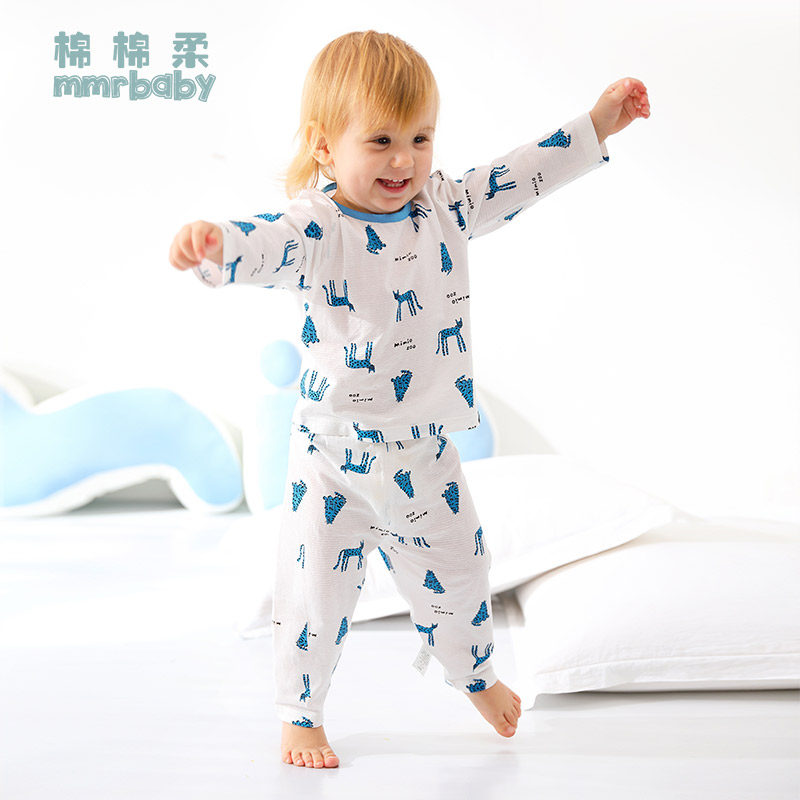 宝宝空调服夏季儿k童睡衣套装纯棉薄款夏天长袖全棉女童男童家居,童装/婴儿装/亲子装,家居服套装,淘宝优惠券,粉丝福利购,淘宝优惠卷