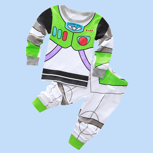 万圣节儿童巴斯光年cosplay衣服迪士尼玩具男总动员西部牛仔服装