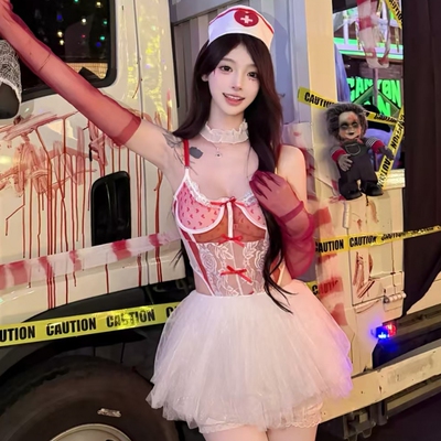 万圣节cosplay服装女成人衣服吊带短裙女装日常可穿服饰2025新款