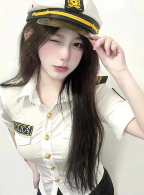 万圣节cosplay服警察道具配饰
