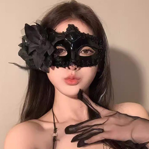 万圣节面具女生成人半脸面罩化妆舞会派对cos装扮神秘感情趣眼罩