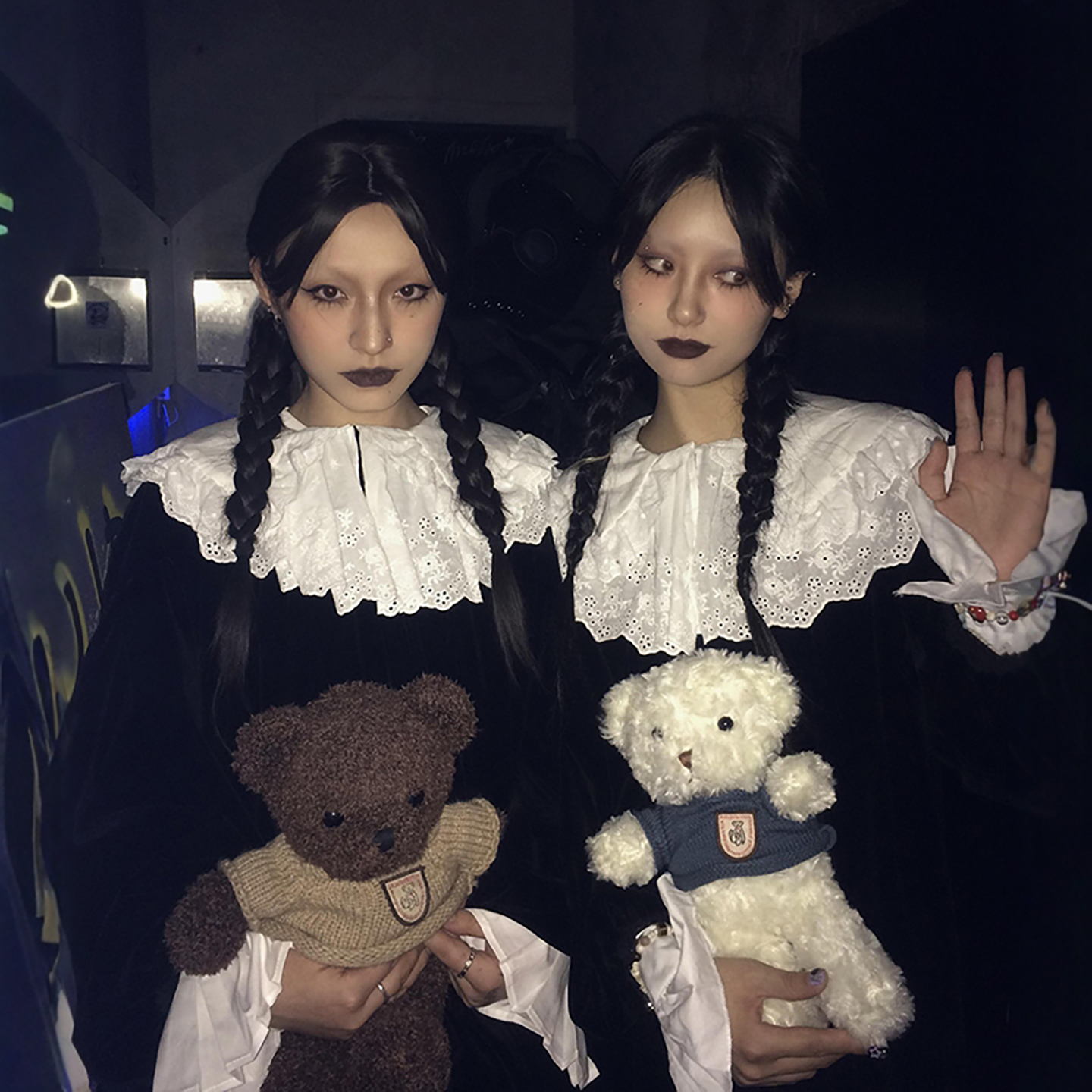 星期三亚当斯一家cosplay服同款衣服万圣节服装女装成人服饰裙子