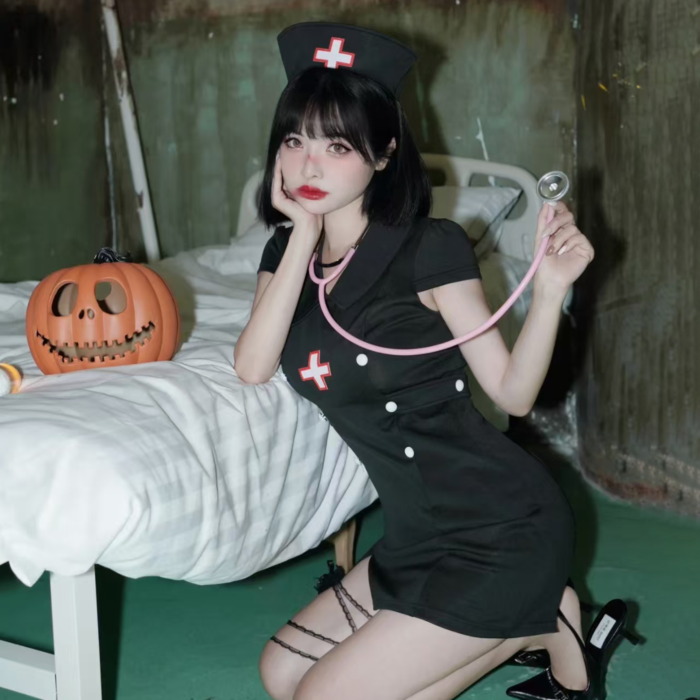 万圣节服装成人护士服cos化妆舞会装扮衣服创意服饰女装2025新款