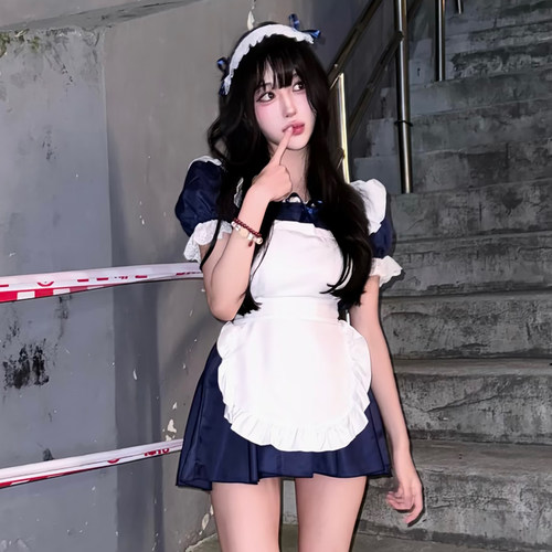 女仆装cos服万圣节服装成人女装演出服套装新款表演服装扮衣服
