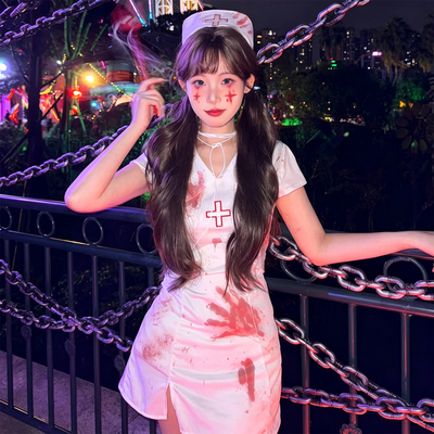 万圣节cos服装女仆装护士服女装角色扮演服饰装扮衣服日常可穿