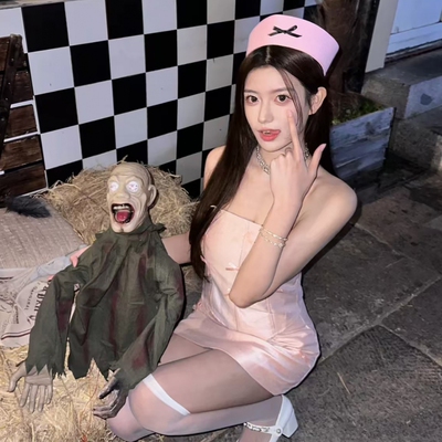 万圣节cosplay服装女裙子包臀裙日常可穿女装成人衣服新款服饰