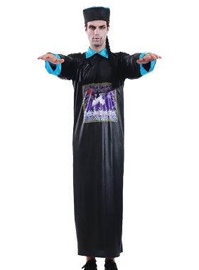 成人万圣节服装送黄纸