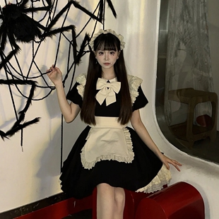 女仆服装万圣节成人cosplay可爱制服装扮活动角色扮演二次元佣人