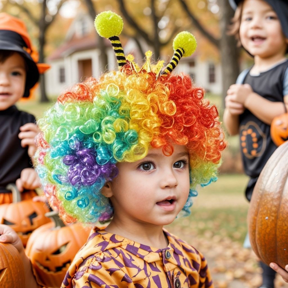 儿童疯狂假发爆炸头送发箍