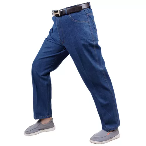 Джинсовые хлопковые износостойкие штаны для работы, джинсы, увеличенная толщина, свободный крой, защита от ожогов