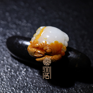 【姑苏润石堂】定制链接新疆和田玉羊脂白玉独籽苏工白玉原籽人物