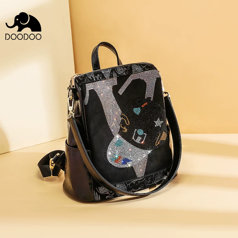 Backpack, shoulder bag, capacious travel bag, 2021 collection, for students