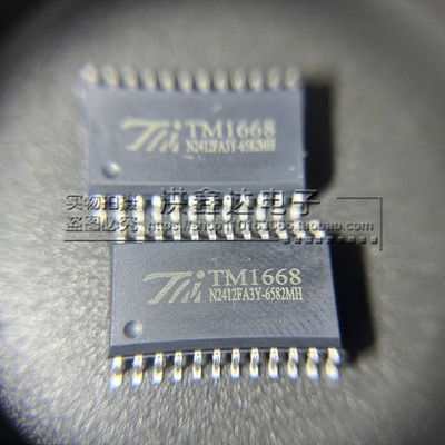 TM1668 SOP-24 LED驱动控制电路 天微全新原装