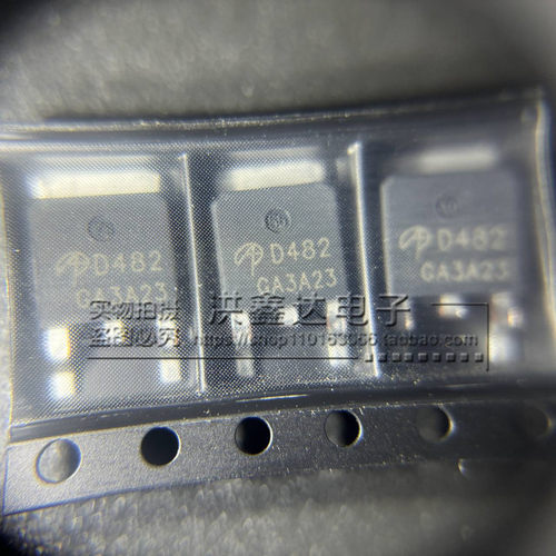 AOD482 原装N沟道场效应MOS管 32A 100V 贴片TO252 丝印D482