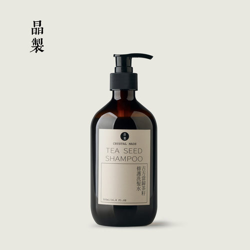晶制当归茶籽修护洗发水500ml