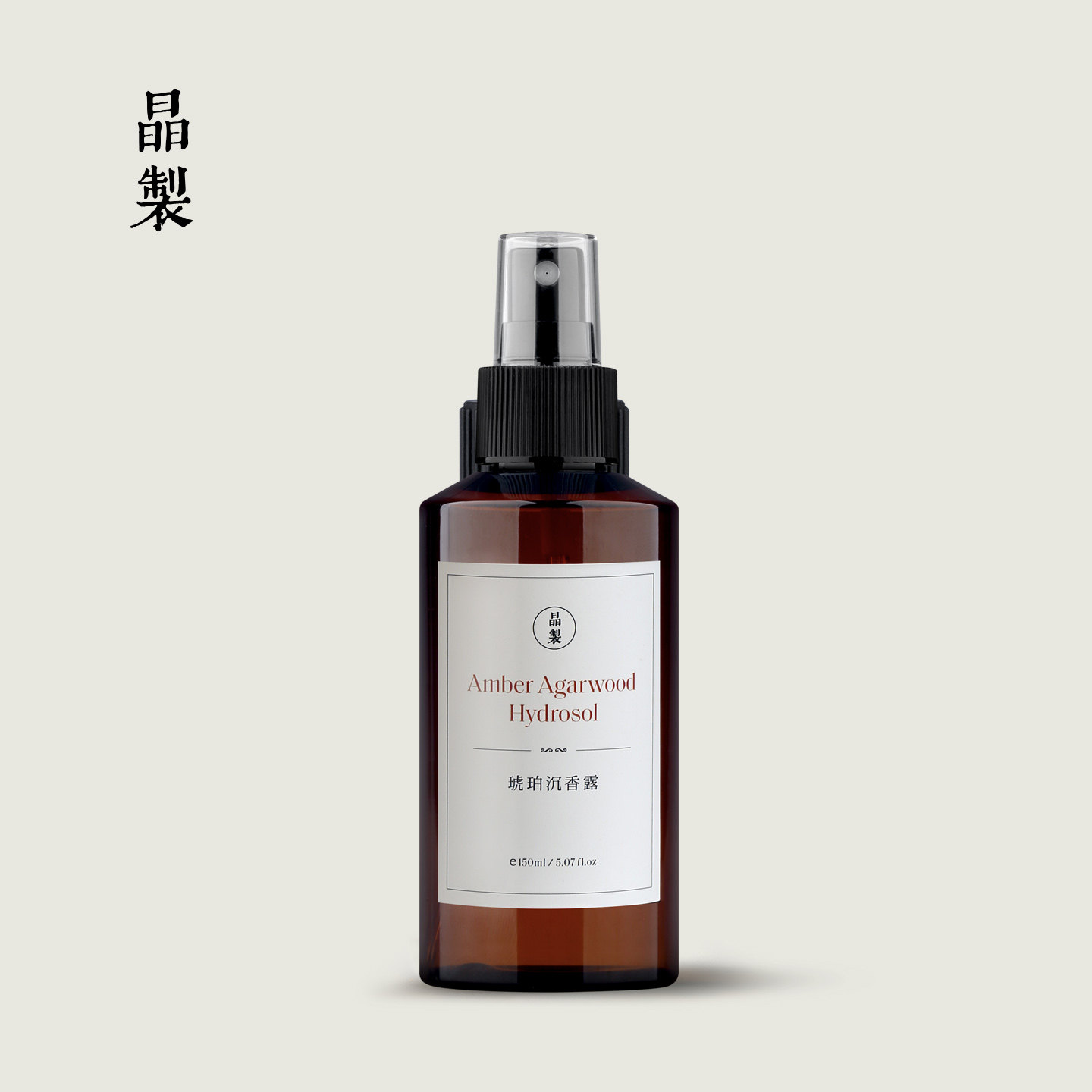 晶制琥珀沉香露150ml 补水抗皱纯露爽肤水