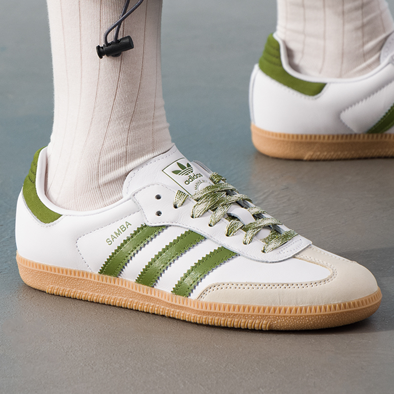 Adidas/阿迪达斯三叶草运动休闲鞋女鞋SAMBA OG复古德训鞋JS1352