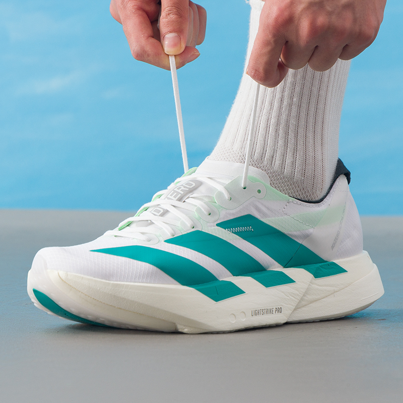 Adidas阿迪达斯竞速跑步鞋男鞋ADIZERO ADIOS PRO 4运动鞋JR1267