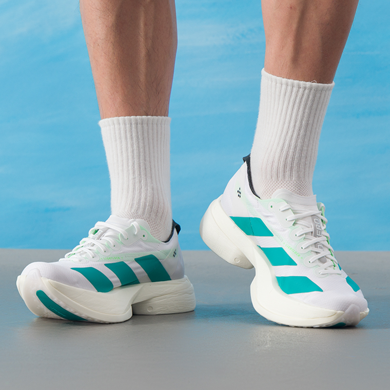 Adidas阿迪达斯竞速跑步鞋男鞋ADIZERO ADIOS PRO 4运动鞋JR1267