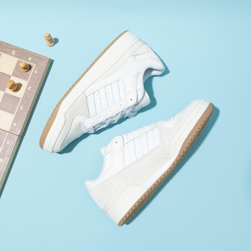 Adidas/阿迪达斯三叶草板鞋男鞋女鞋FORUM LOW CL休闲鞋ID6858