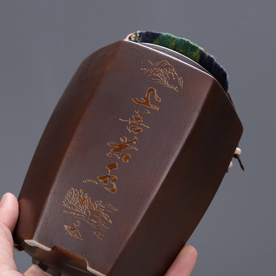 密封茶叶罐子豹霖紫砂